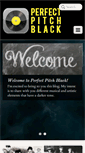 Mobile Screenshot of perfectpitchblack.com